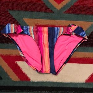 Serape neon bikini bottom